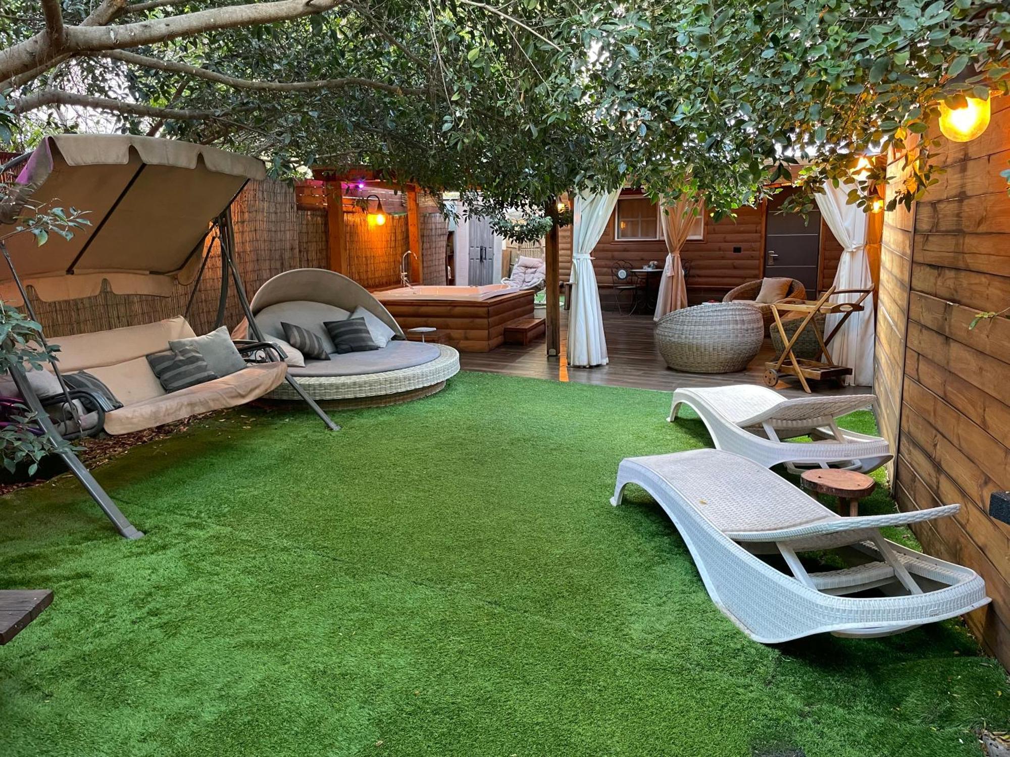 Private Garden House Villa Haifa Exterior photo